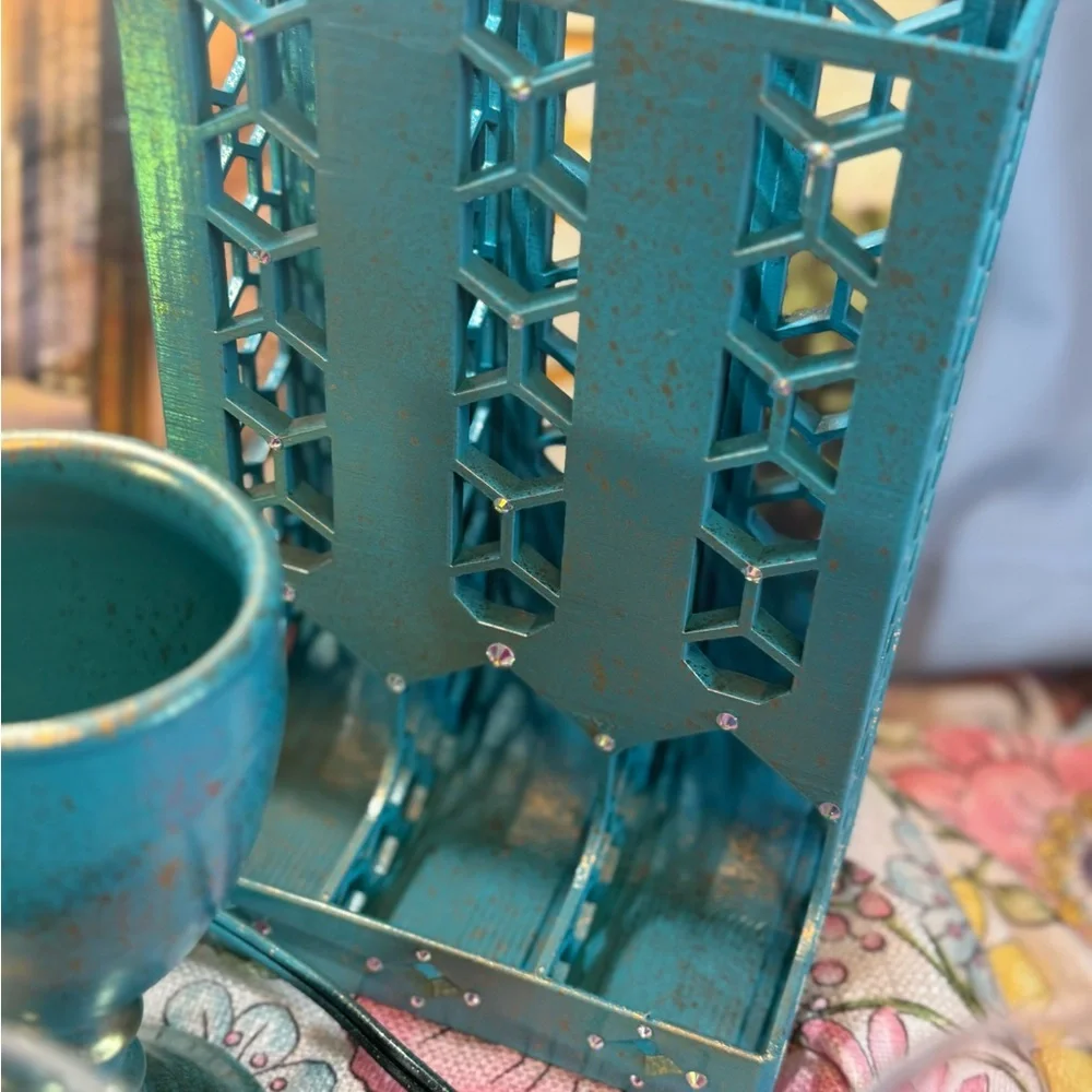 “Sea breeze with gold splash-mermaid Home Decor Set 10 items!